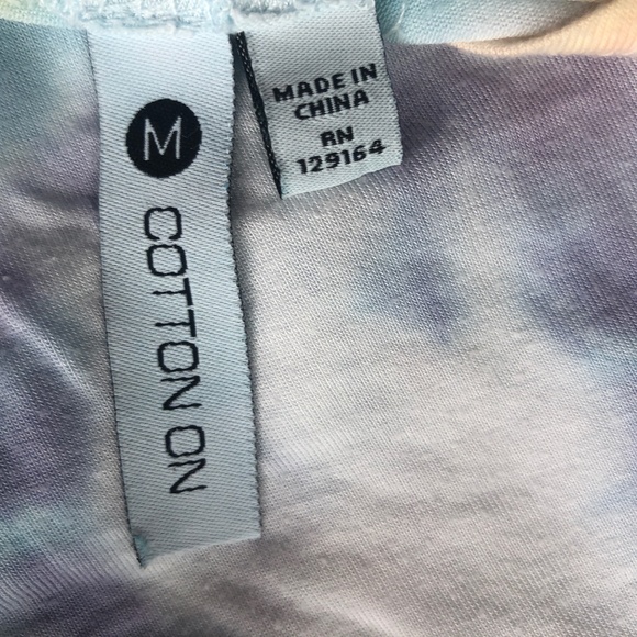 Tie Dye Pullover COTTON ON Medium Sleeveless - Picture 2 of 7
